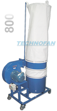 Technofan - Cofil coletor de pó filtrante compacto