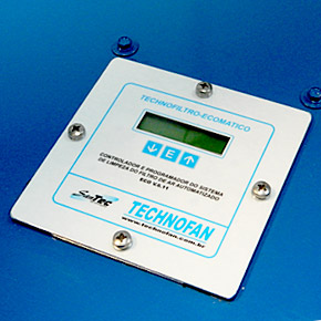 Technofiltro Ecomtico - Painel de controle